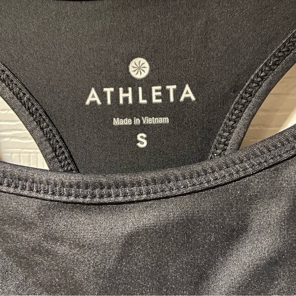 Athleta black scoop tank top size small - Picture 3 of 4